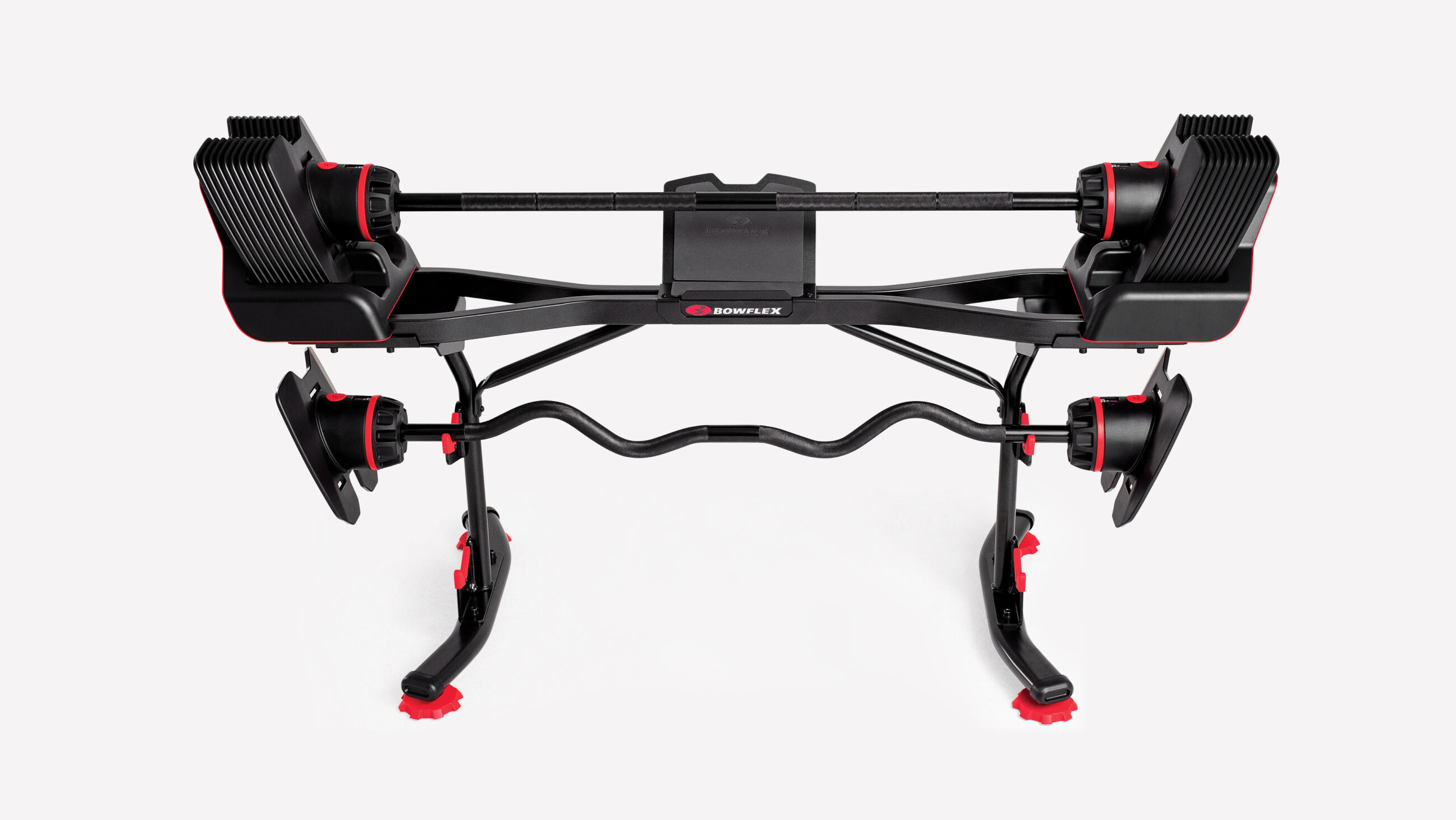 SelectTech 2080 Barbell Stand with Media Rack | BowFlex