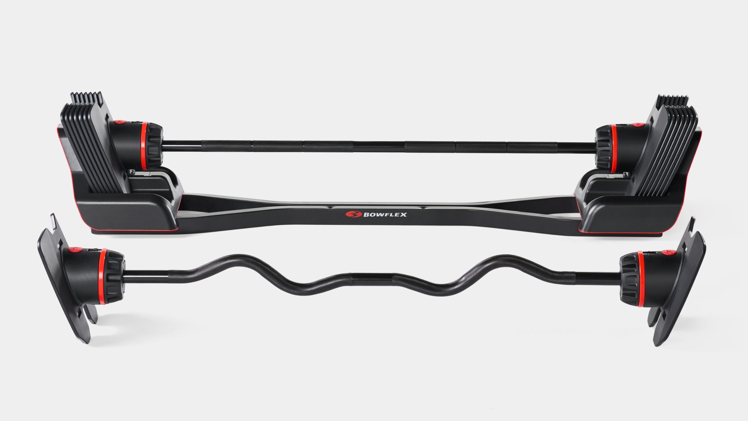 SelectTech 2080 Adjustable Barbell with Curl Bar | BowFlex
