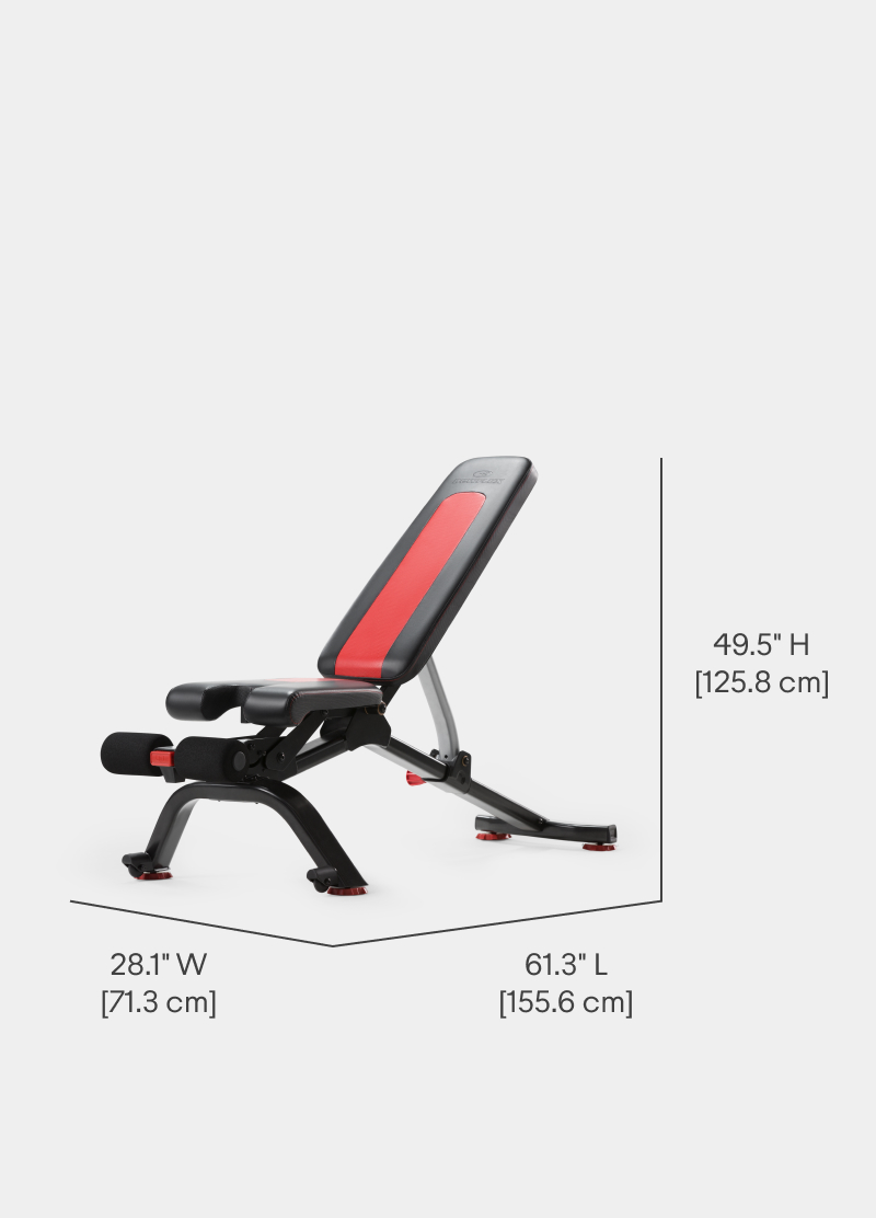 BowFlex 5.1S Stowable Bench – Back In Action